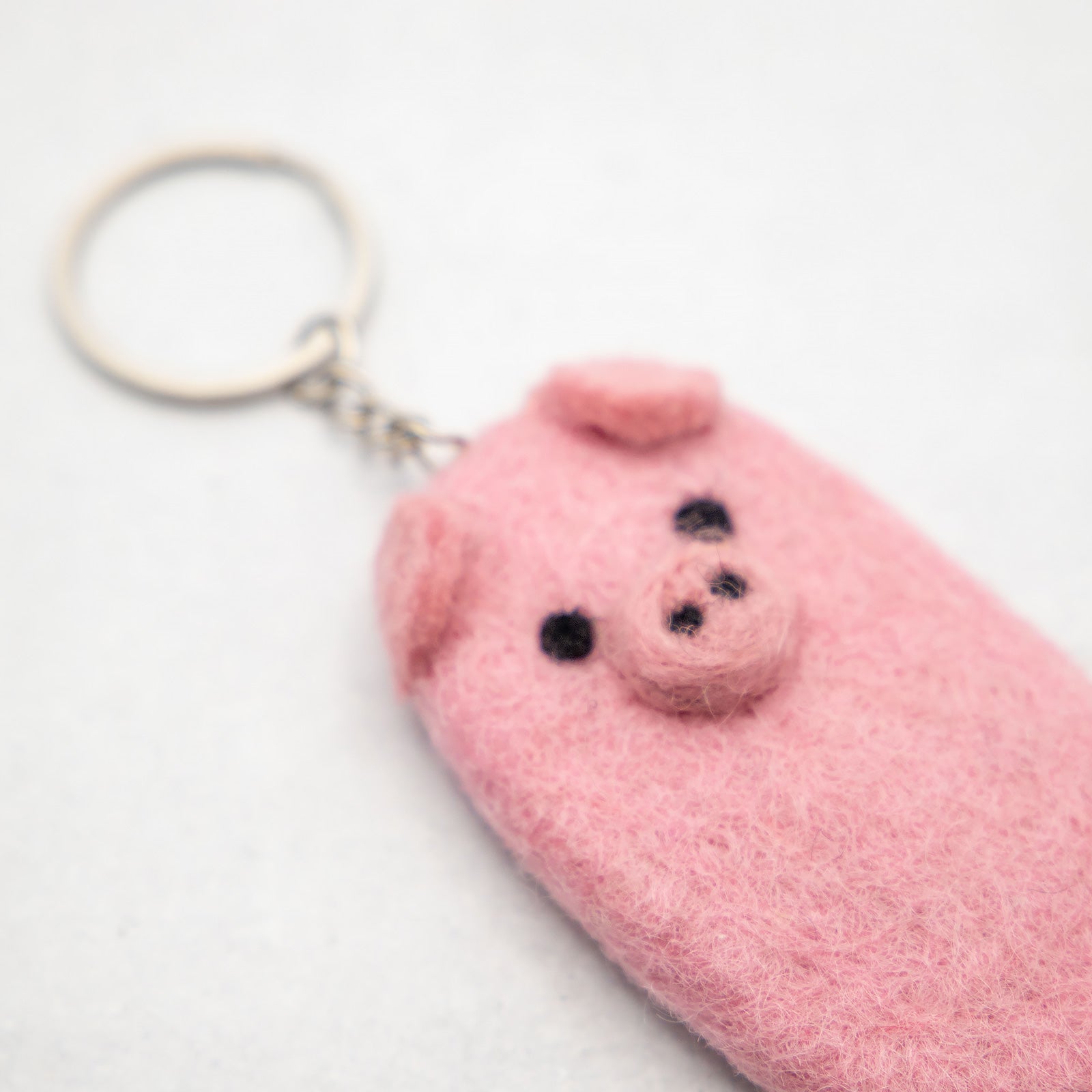 羊毛フェルト アニマル リップケース