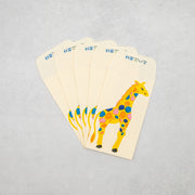 ミハニ書林 ぽち袋(キリン)五枚入