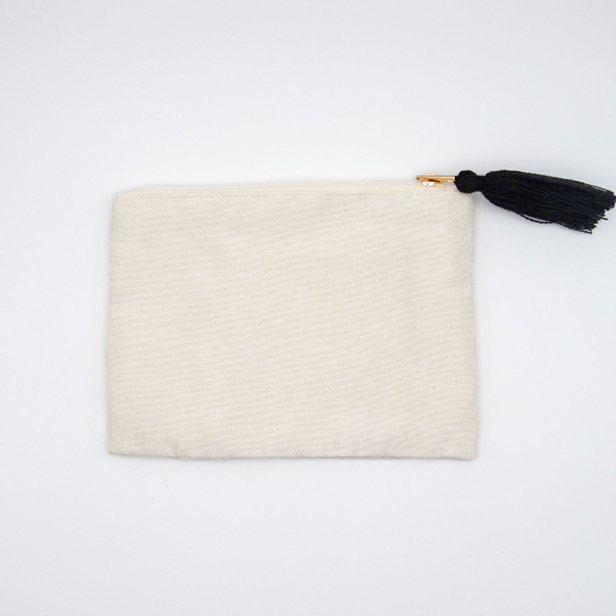 COTTAGE/コテージ　キャット 刺繍 フラットポーチ (M)