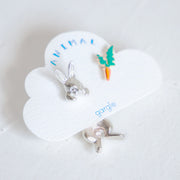 gargle/ガーグル　ぶらぶらアニマル ウサギ ピアス