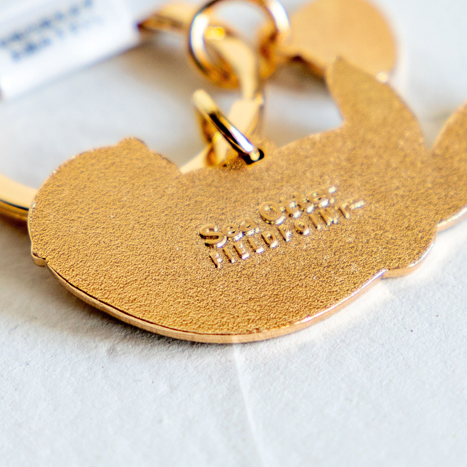 キーホルダー　アクアチックキーリング ラッコ