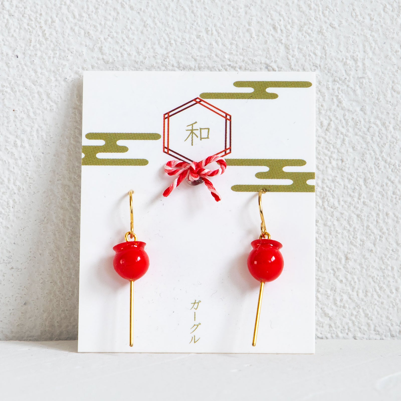 gargle/ガーグル　りんごあめ ピアス