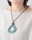 artipur　ウッド 2リング ネックレス