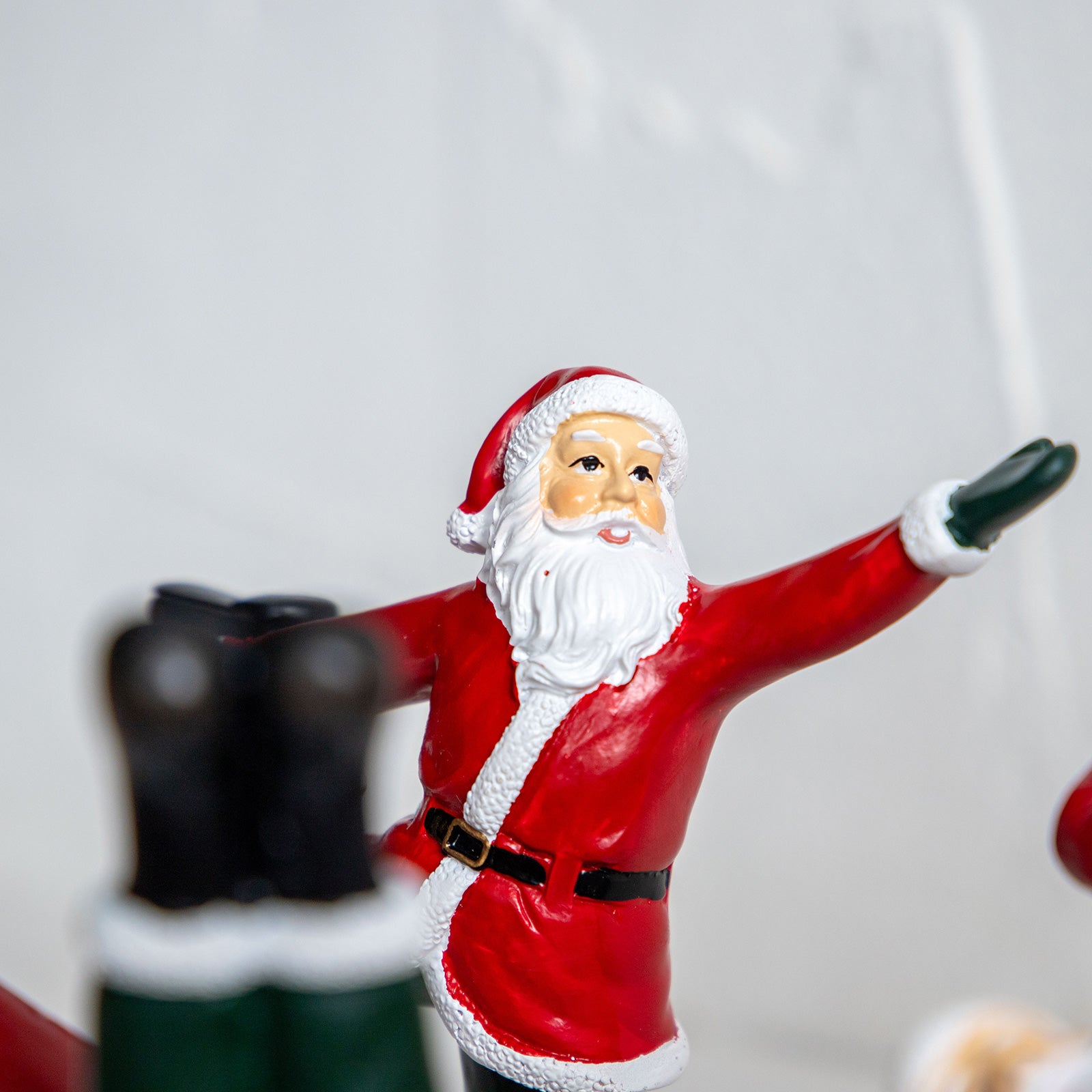 クリスマスドール　ヨガサンタ ポーズM