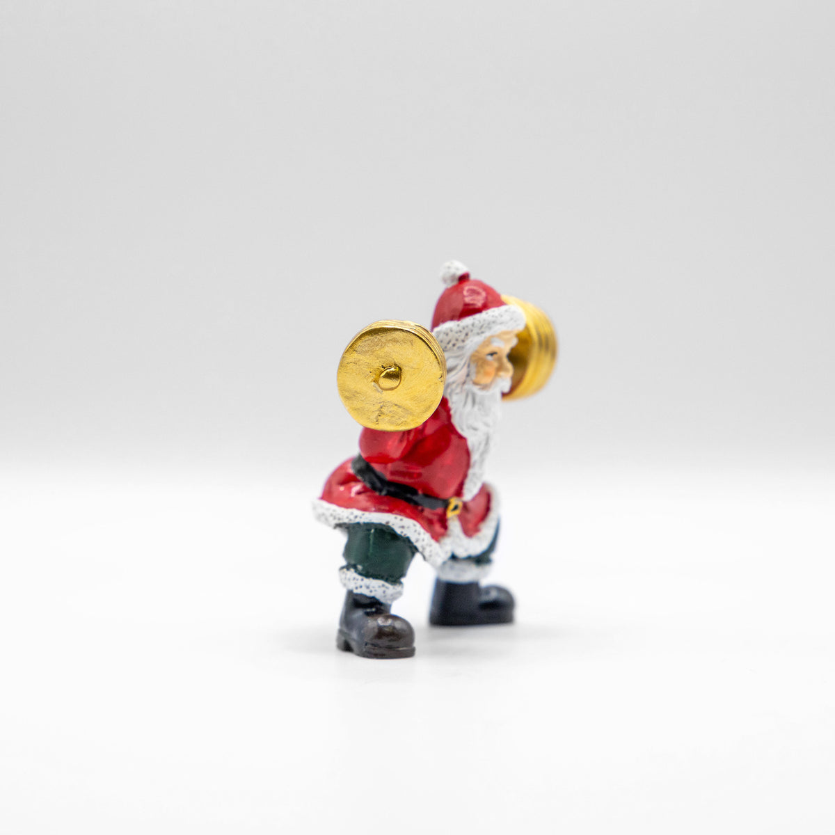 クリスマスドール　スポーツサンタ バーベル