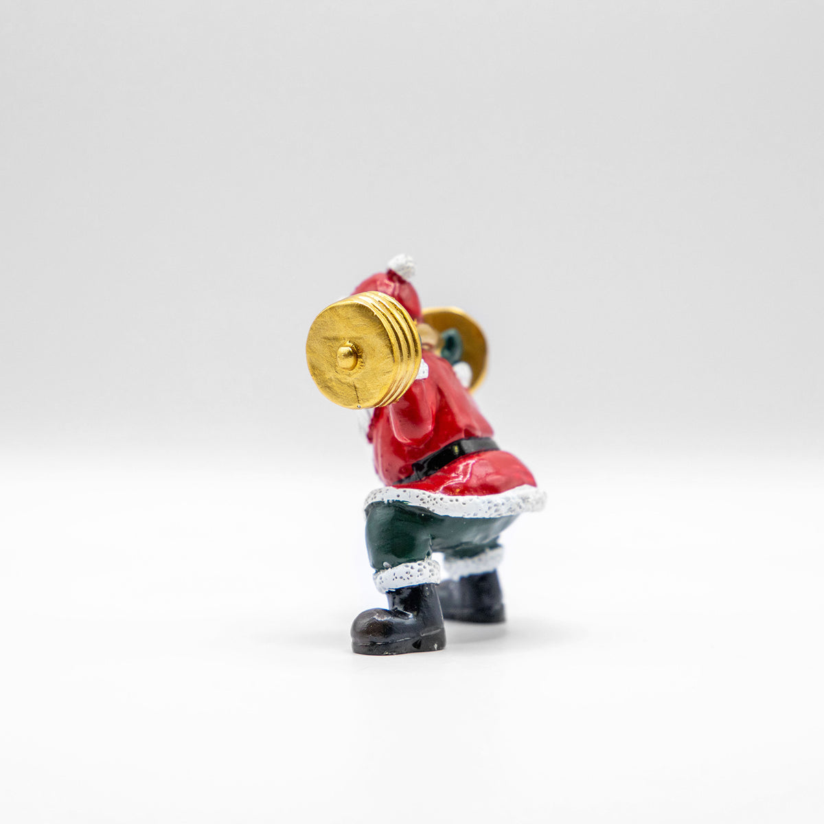 クリスマスドール　スポーツサンタ バーベル