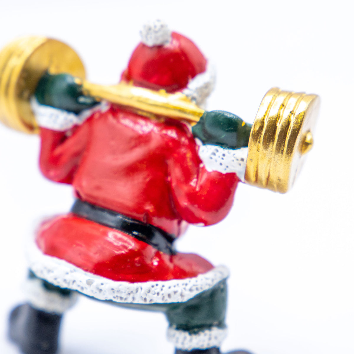 クリスマスドール　スポーツサンタ バーベル