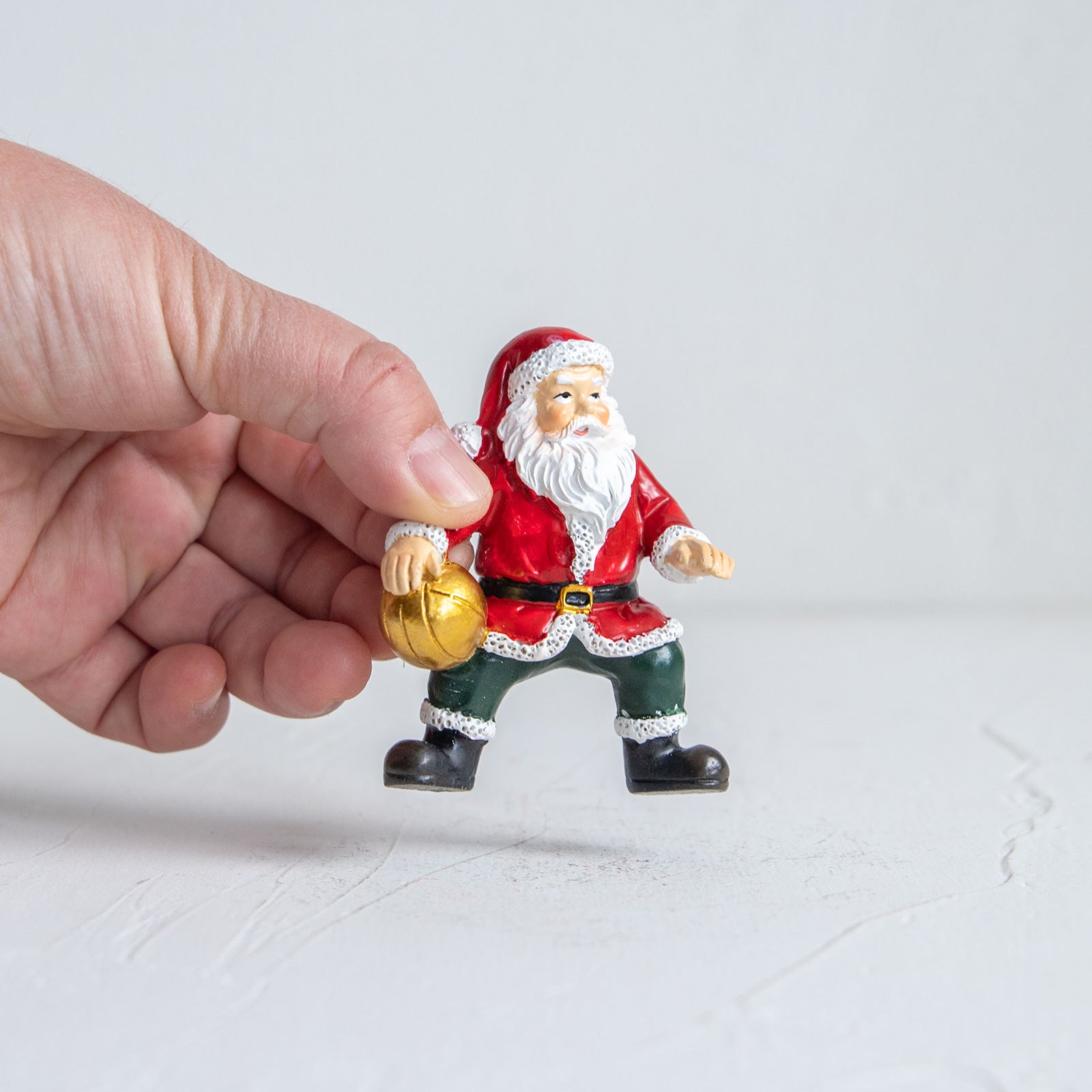 クリスマスドール　スポーツサンタ バスケット