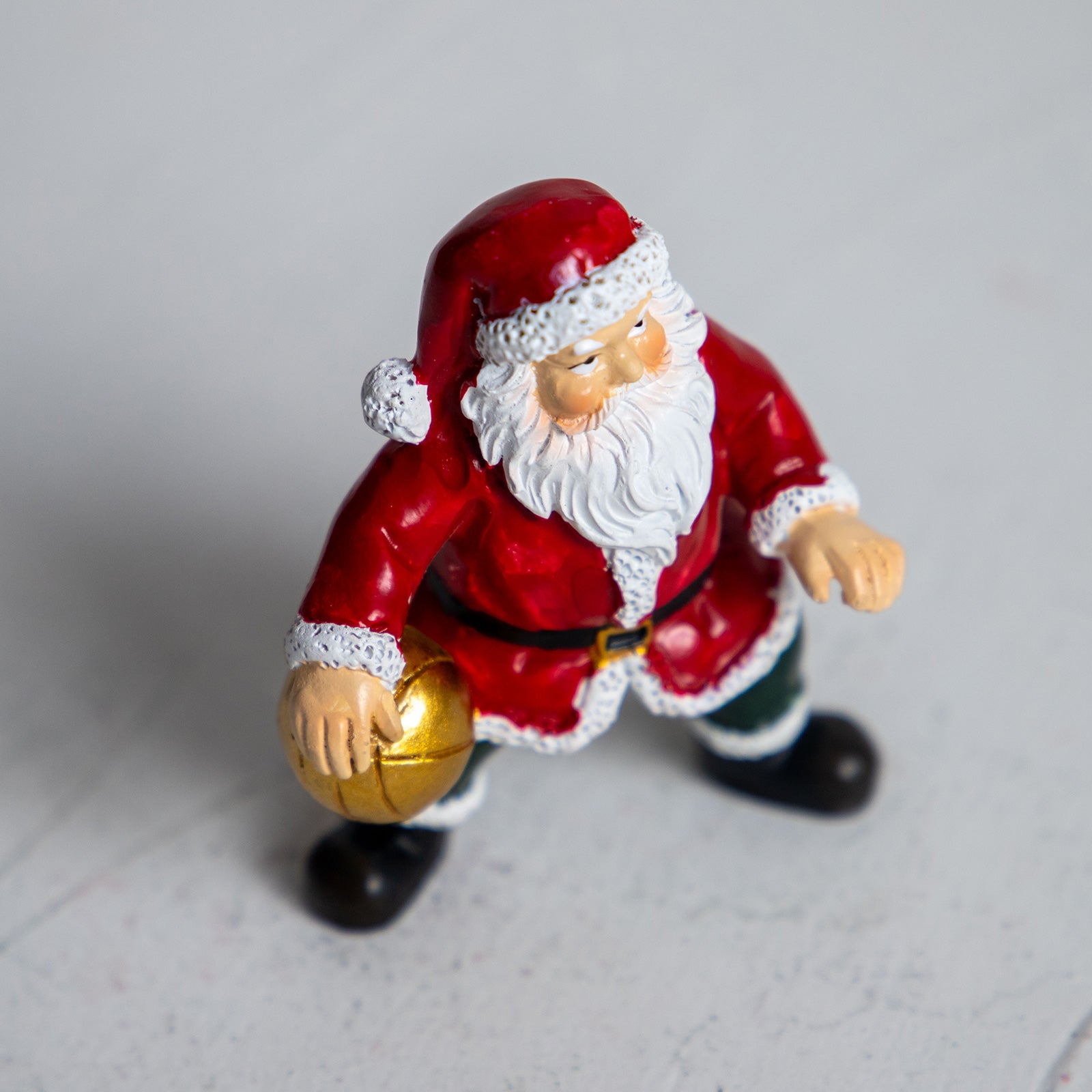 クリスマスドール　スポーツサンタ バスケット