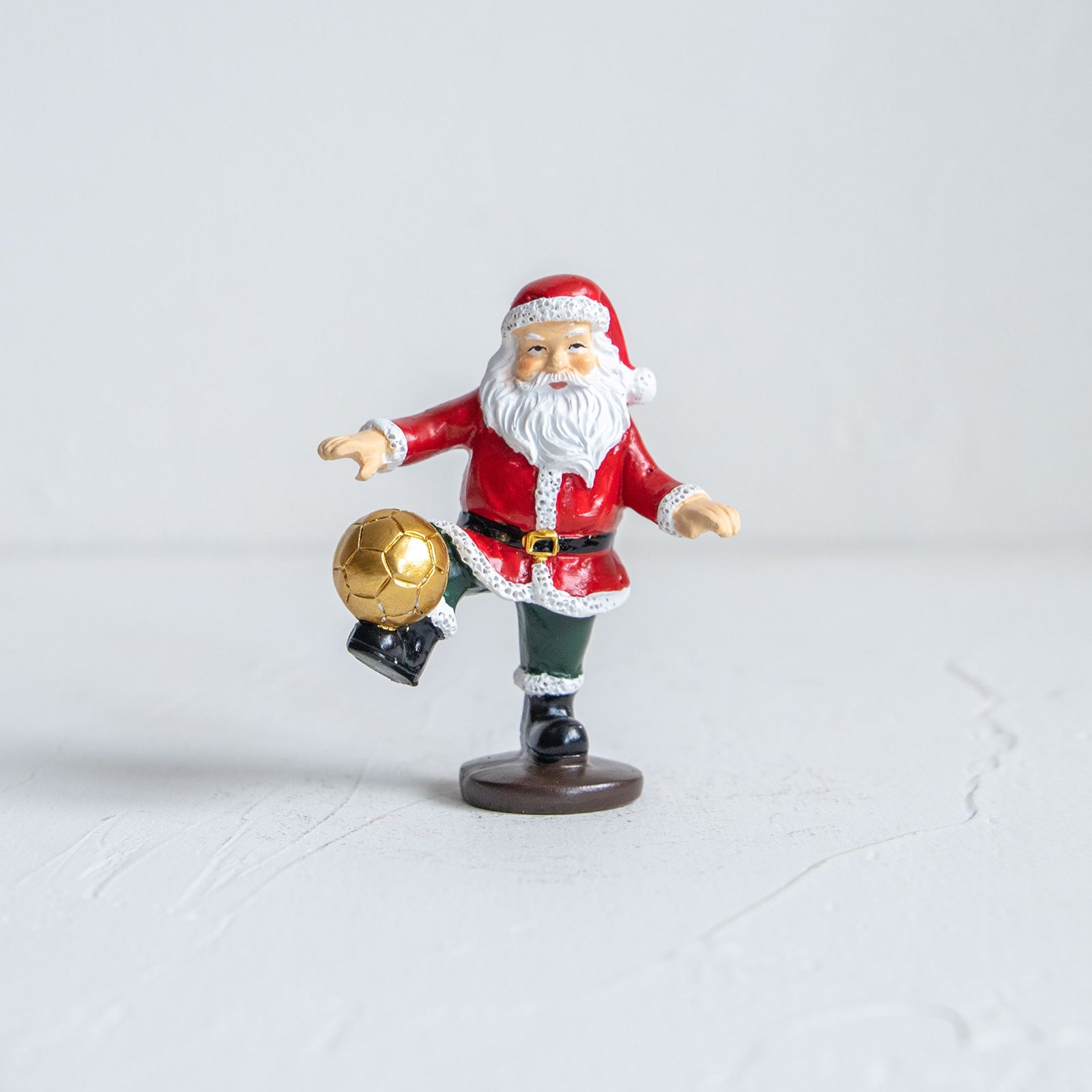 クリスマスドール　スポーツサンタ サッカー