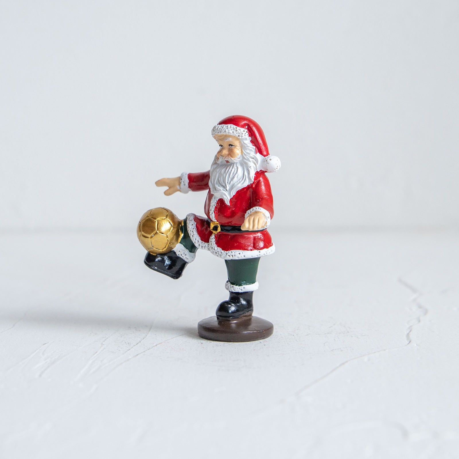 クリスマスドール　スポーツサンタ サッカー