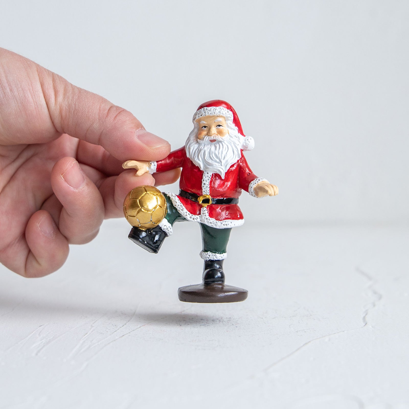 クリスマスドール　スポーツサンタ サッカー