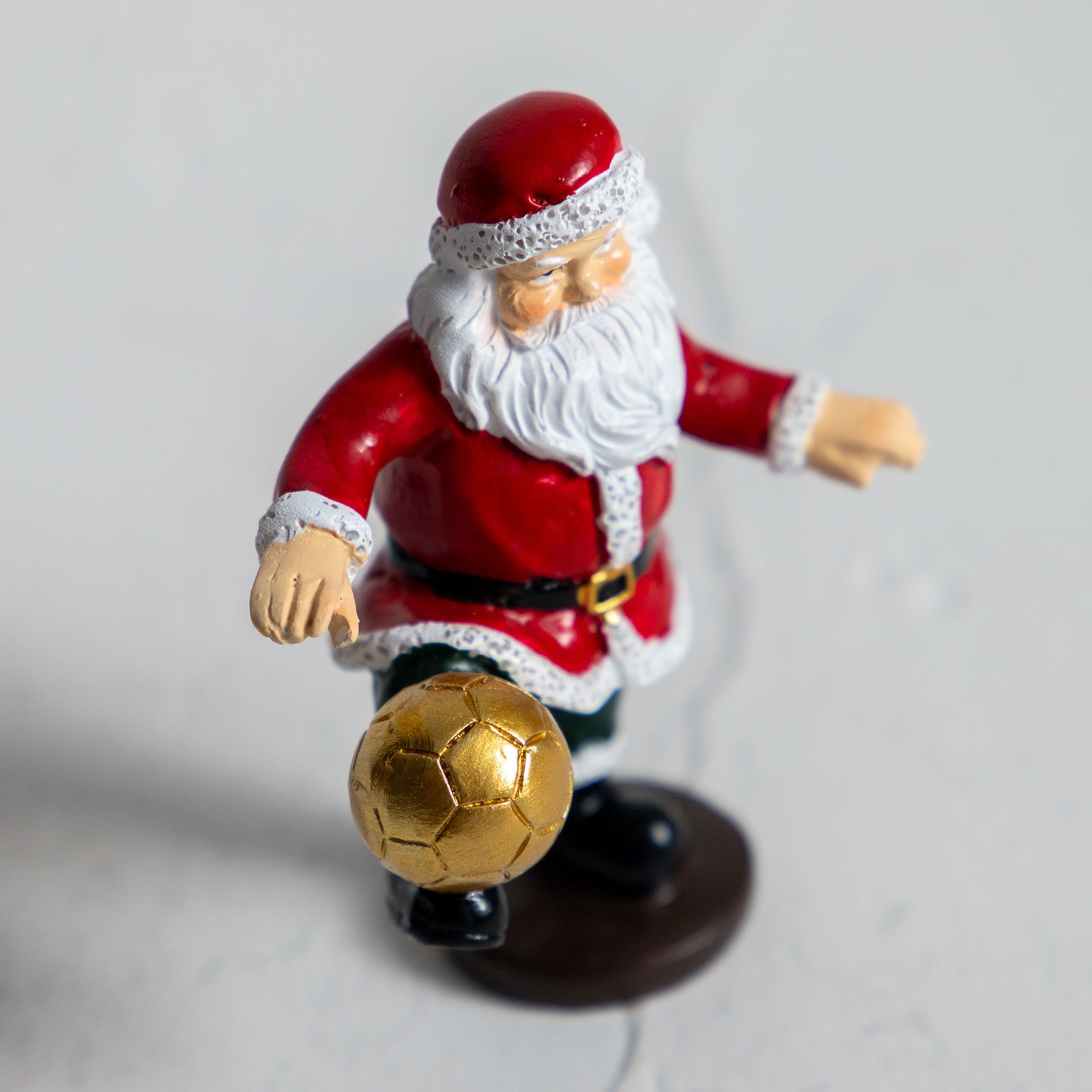 クリスマスドール　スポーツサンタ サッカー