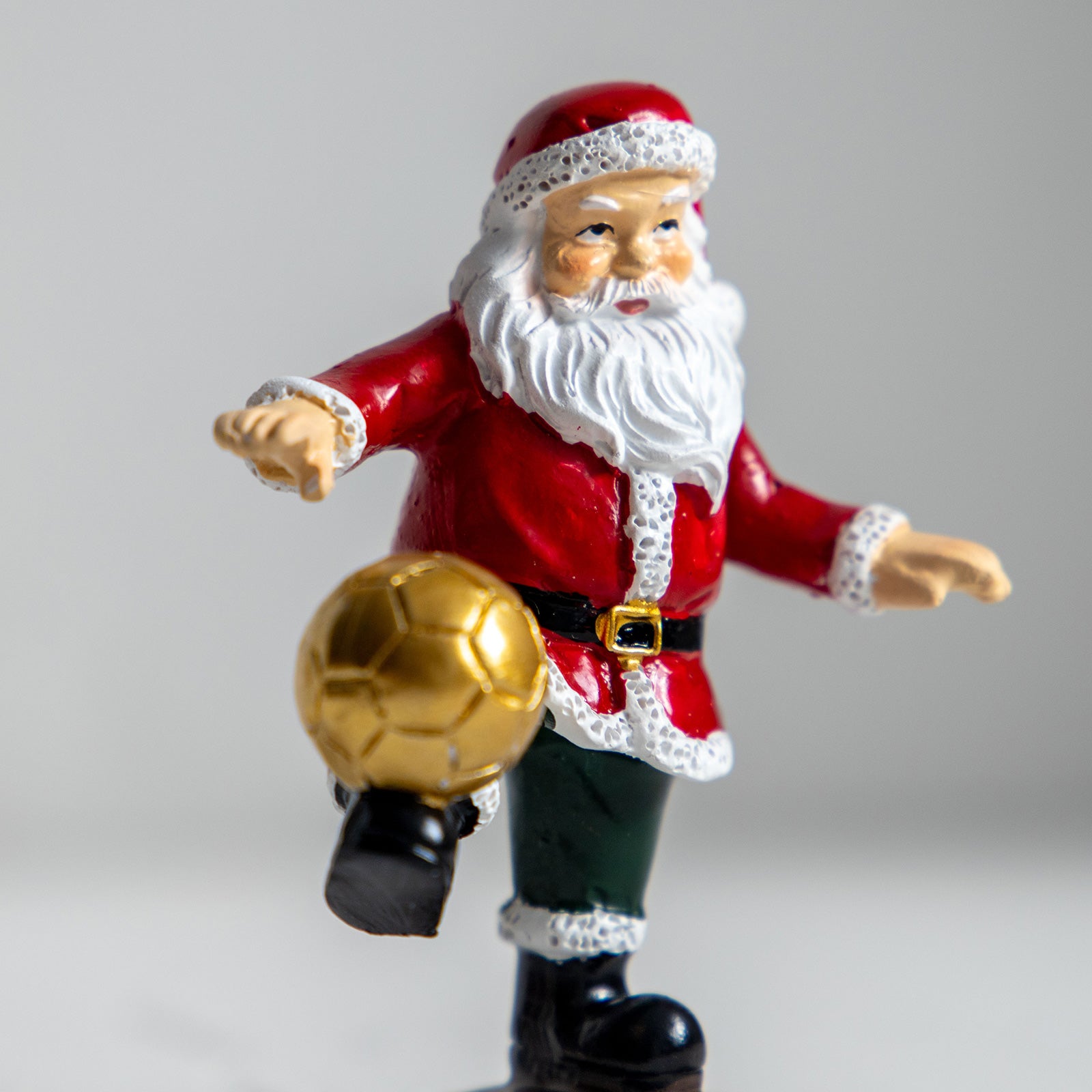 クリスマスドール　スポーツサンタ サッカー