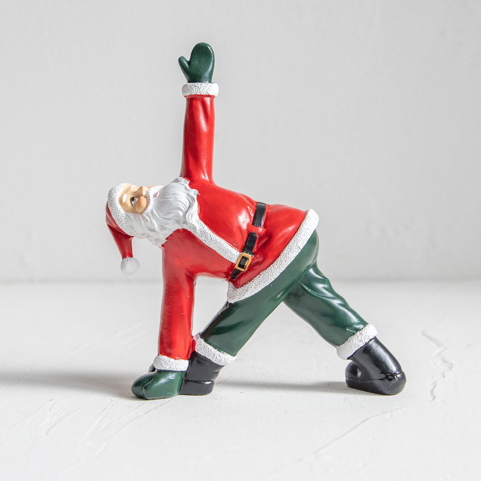 クリスマスドール　ヨガサンタ ポーズG