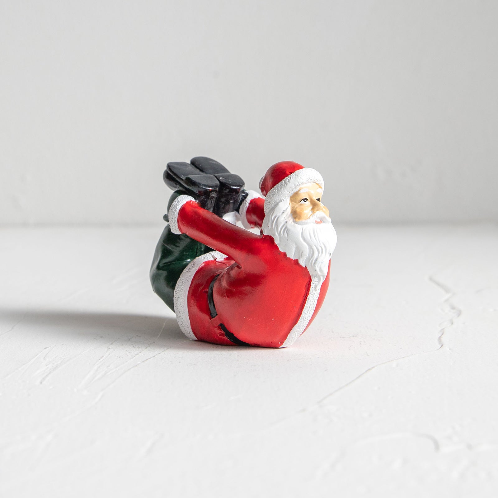 クリスマスドール　ヨガサンタ ポーズH