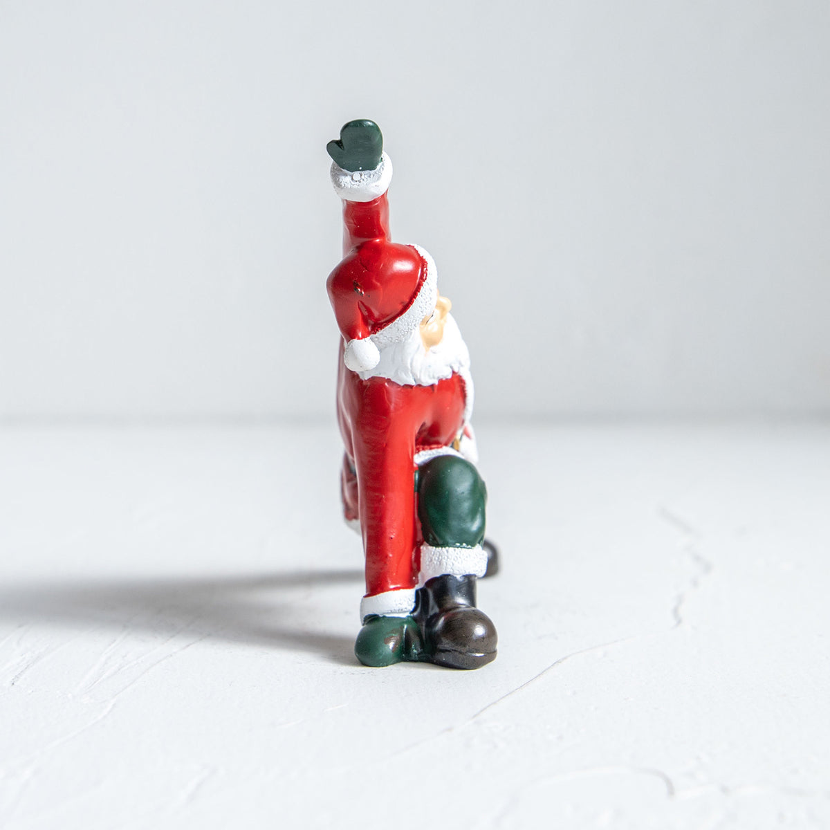 クリスマスドール　ヨガサンタ ポーズJ