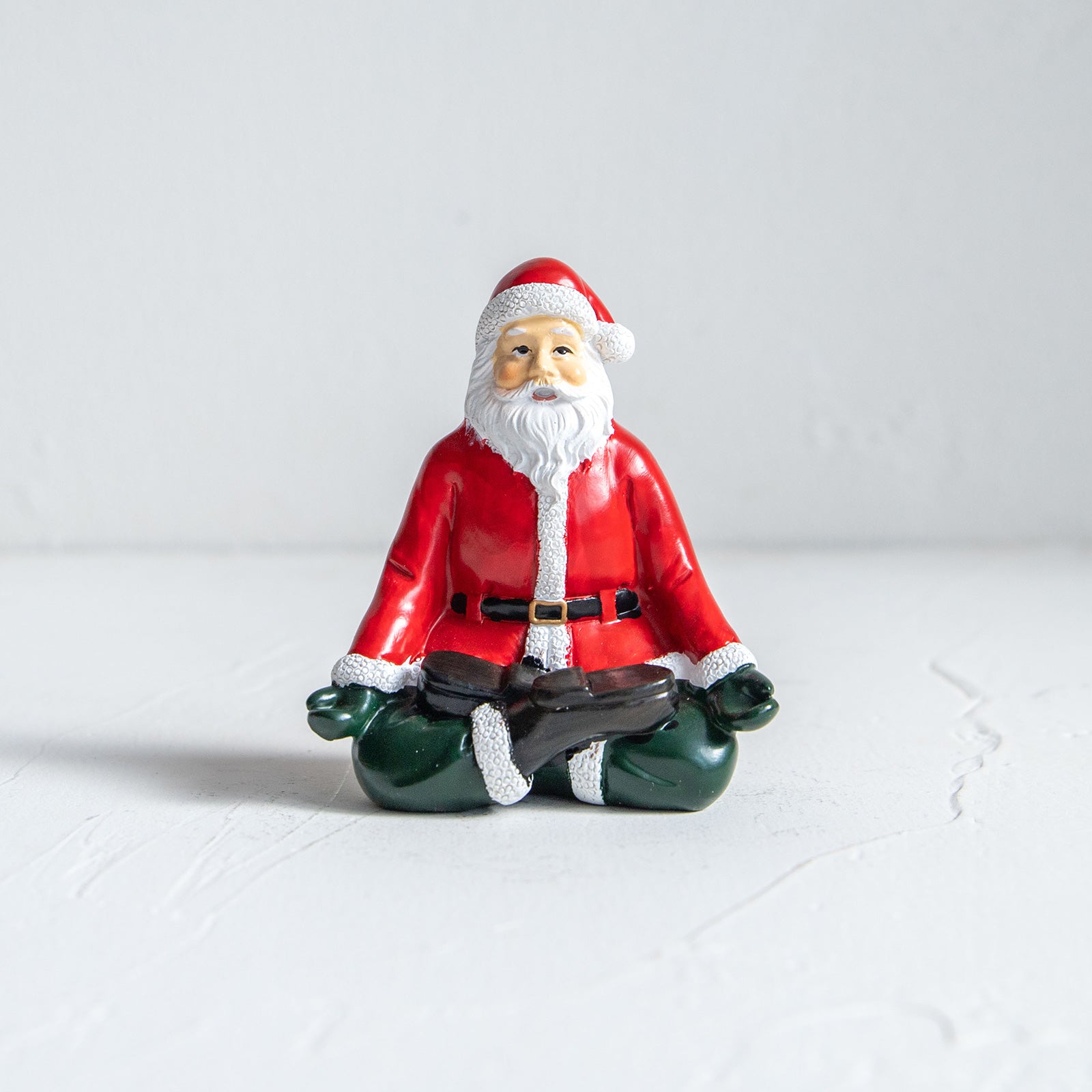 クリスマスドール　ヨガサンタ ポーズK