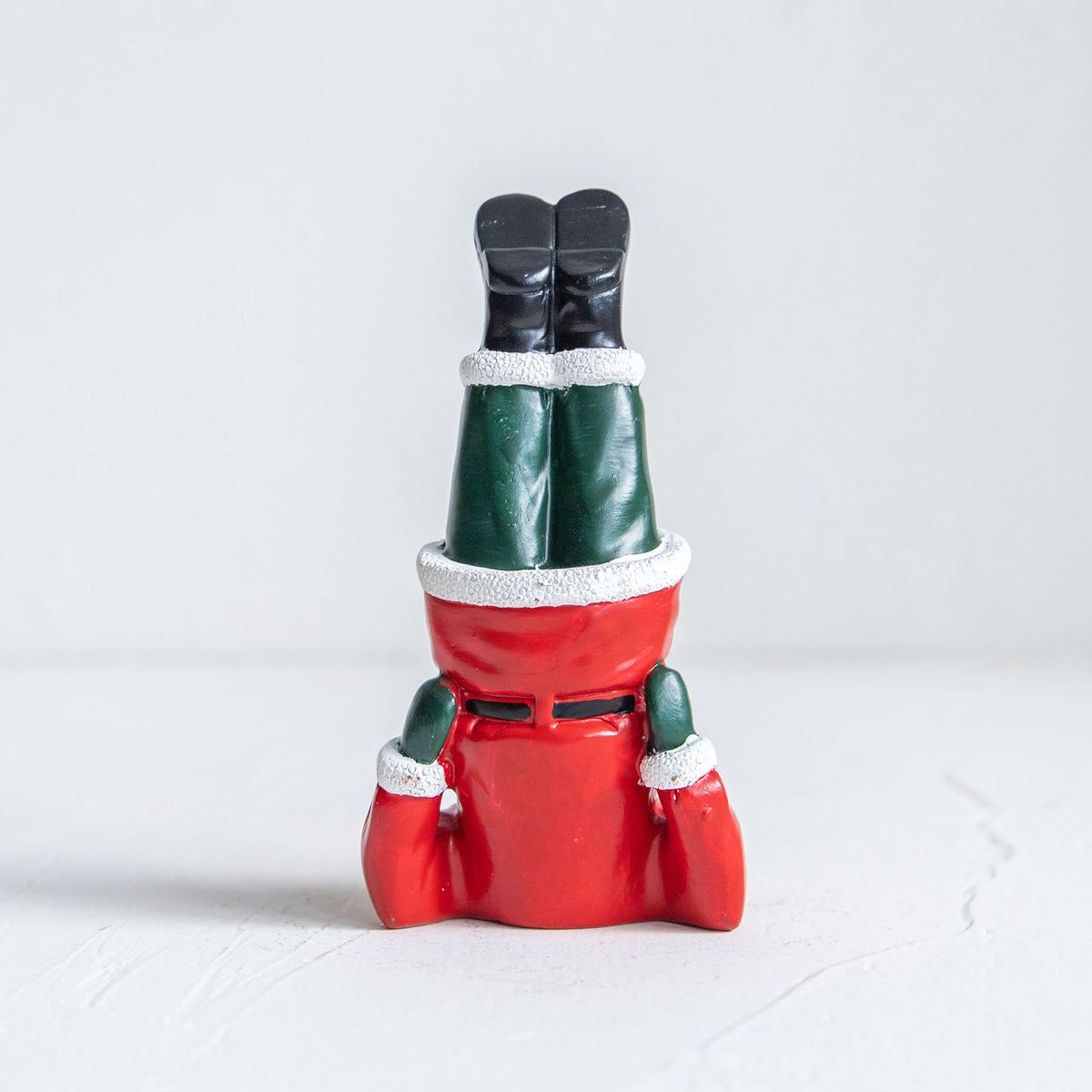 クリスマスドール　ヨガサンタ ポーズL