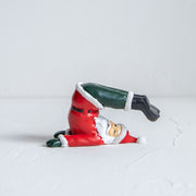 クリスマスドール　ヨガサンタ ポーズN