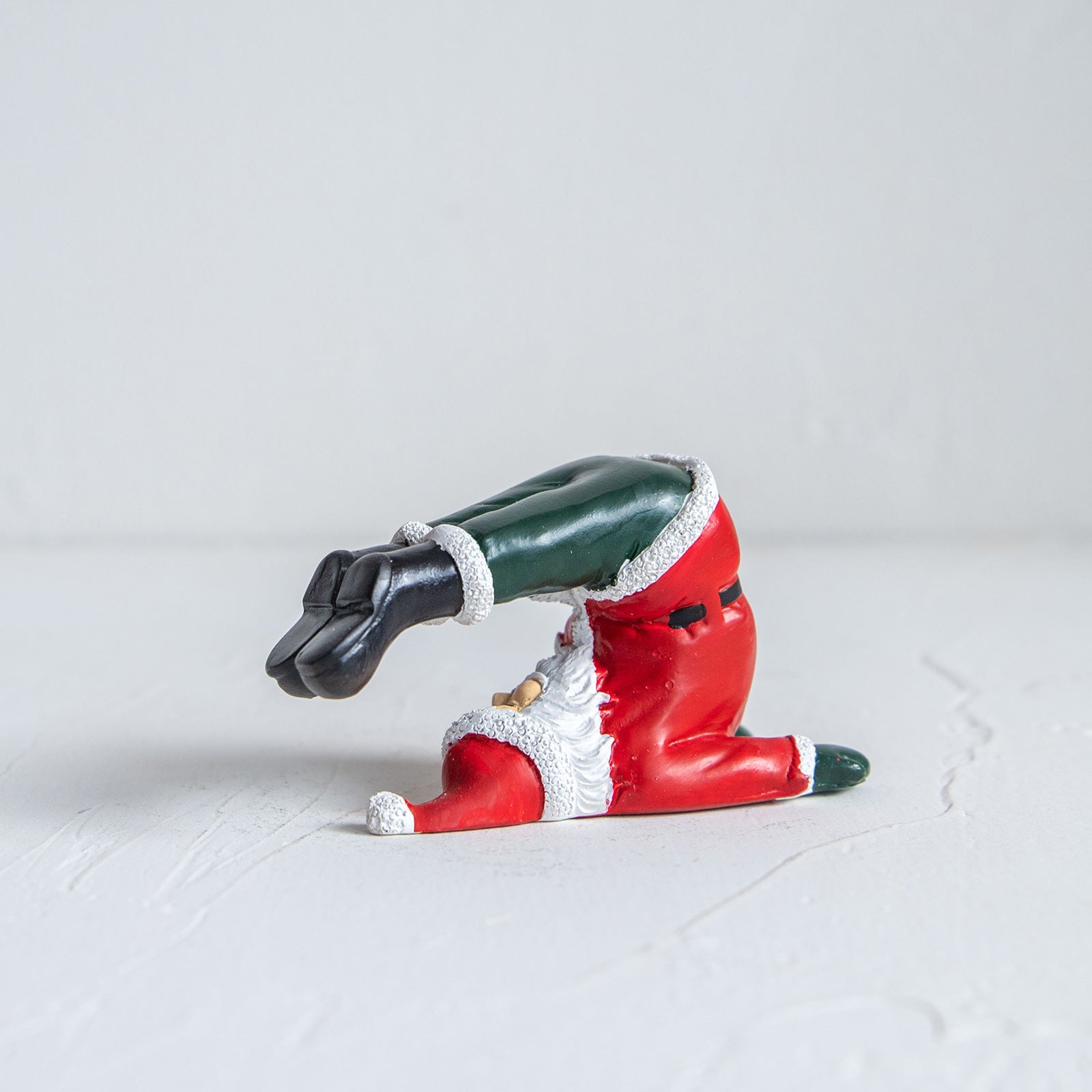 クリスマスドール　ヨガサンタ ポーズN