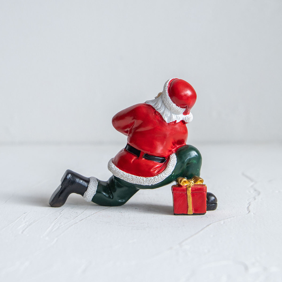 クリスマスドール　ヨガサンタ ポーズO