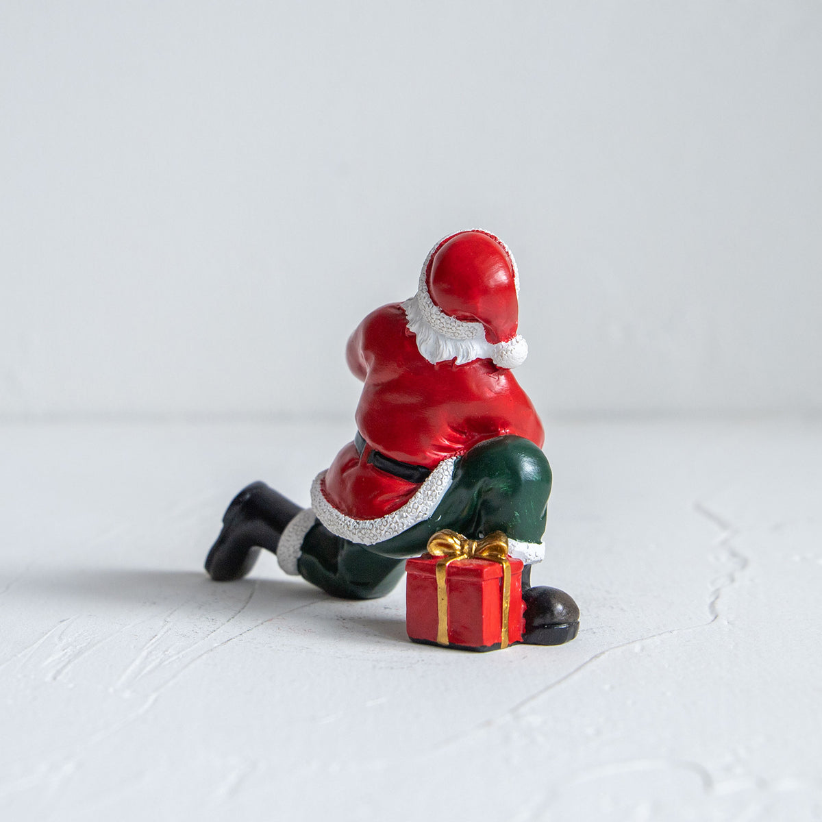 クリスマスドール　ヨガサンタ ポーズO