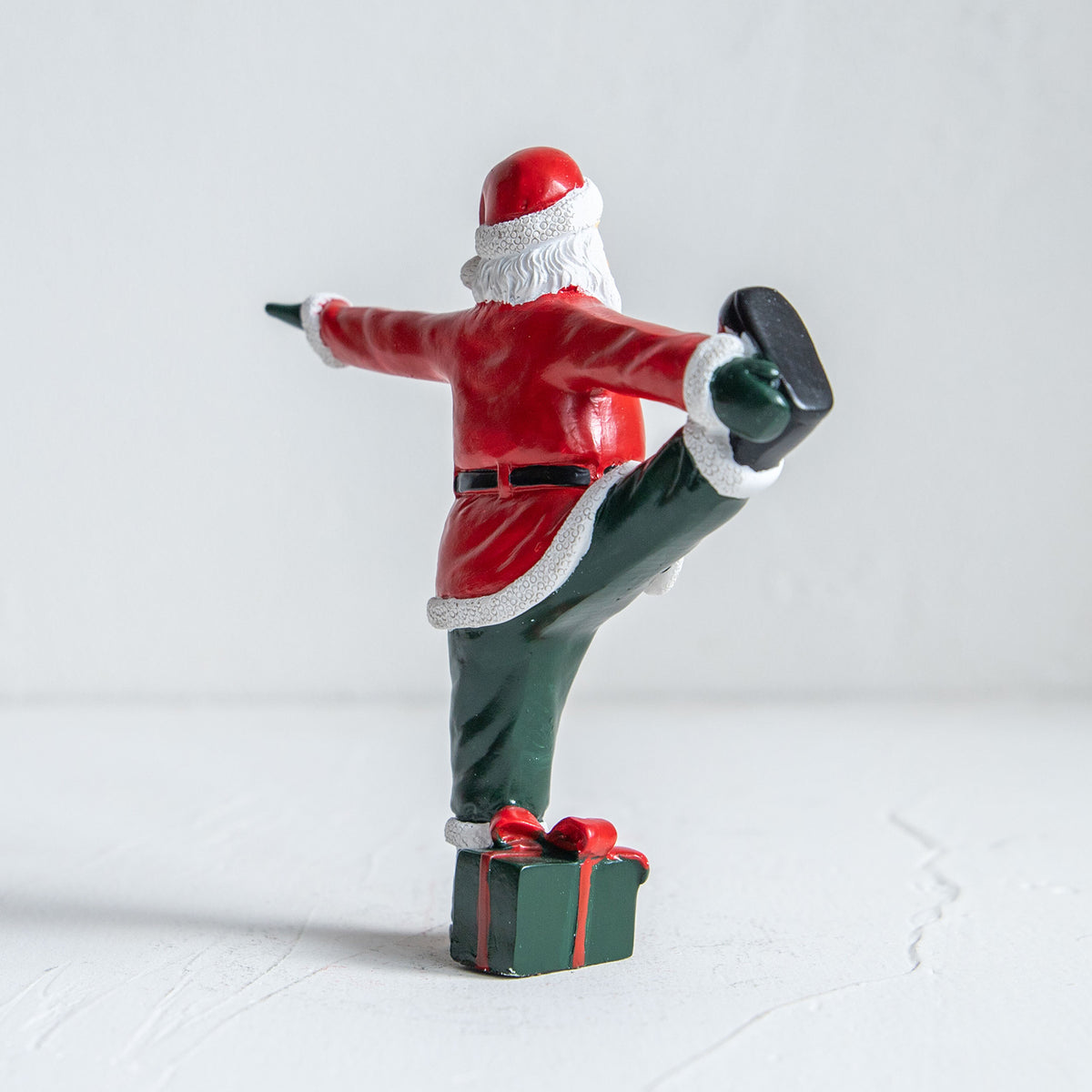 クリスマスドール　ヨガサンタ ポーズP