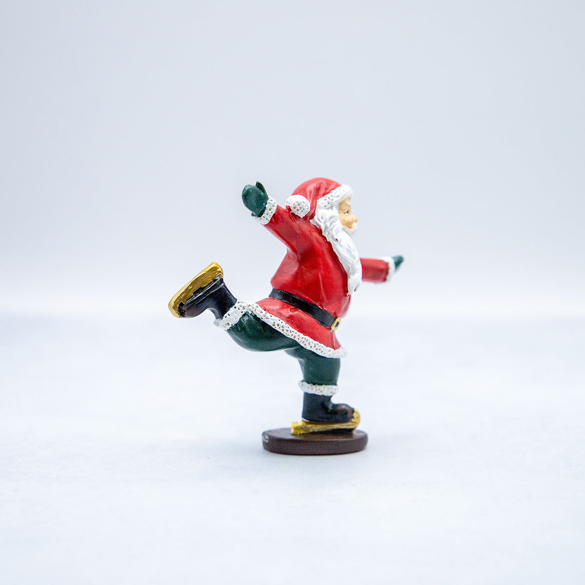 クリスマスドール　スポーツサンタ スケート