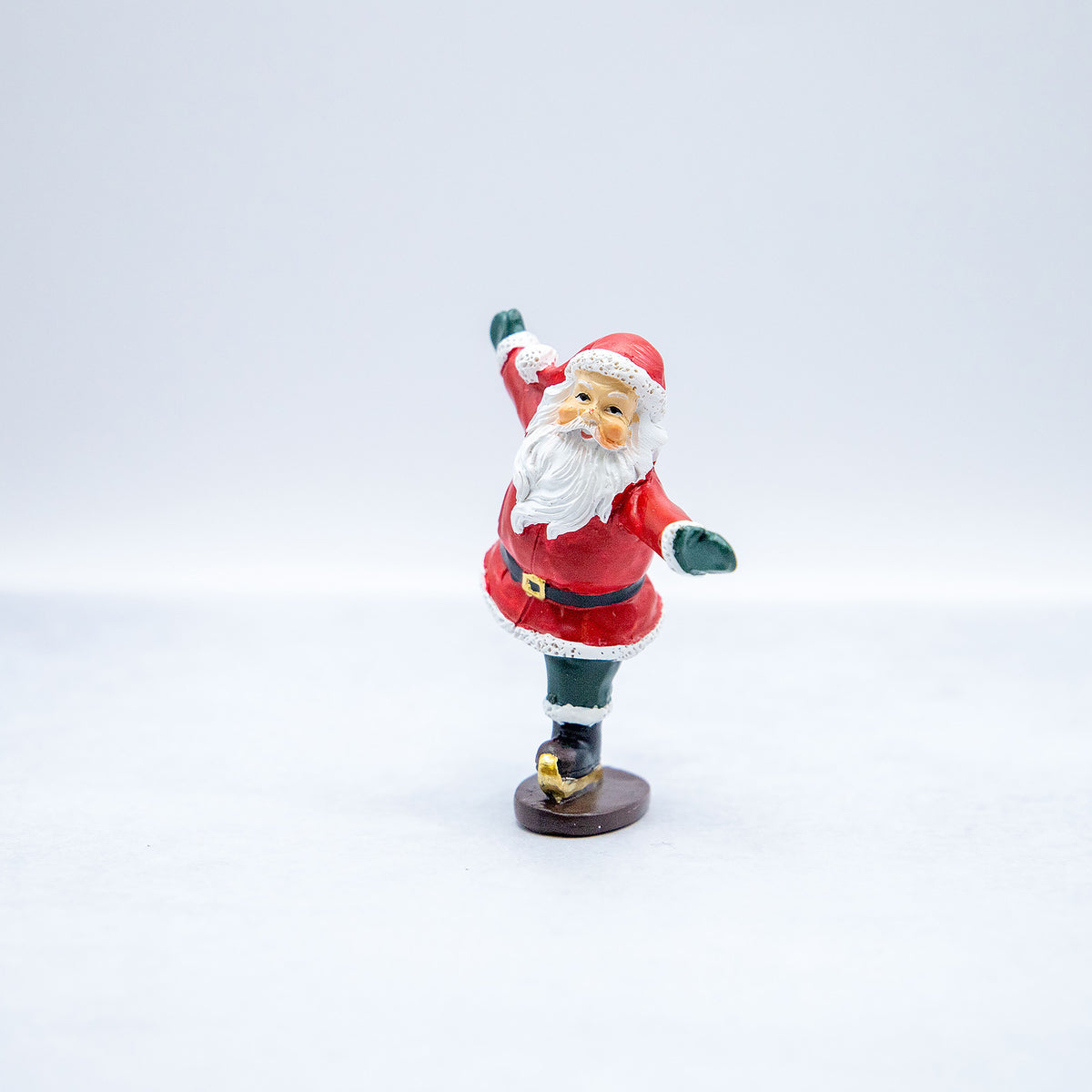 クリスマスドール　スポーツサンタ スケート
