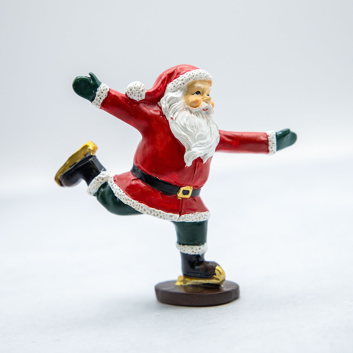 クリスマスドール　スポーツサンタ スケート