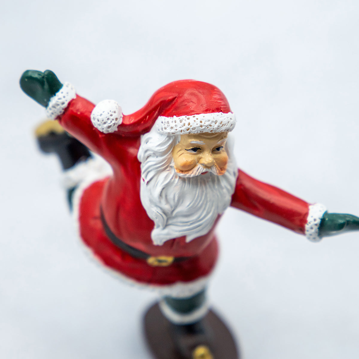 クリスマスドール　スポーツサンタ スケート