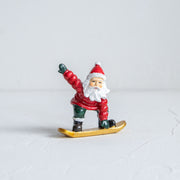 クリスマスドール　スポーツサンタ スノーボード