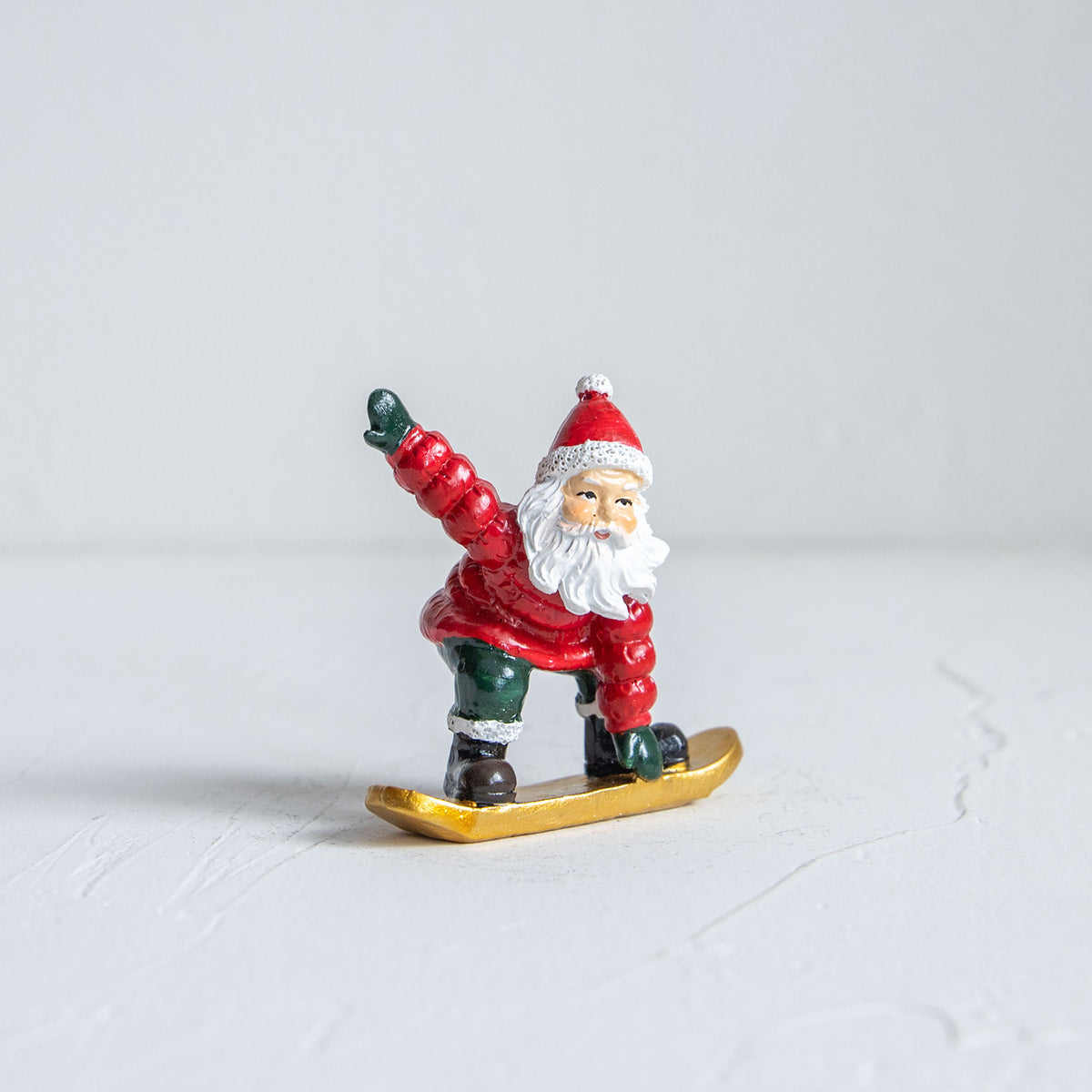 クリスマスドール　スポーツサンタ スノーボード