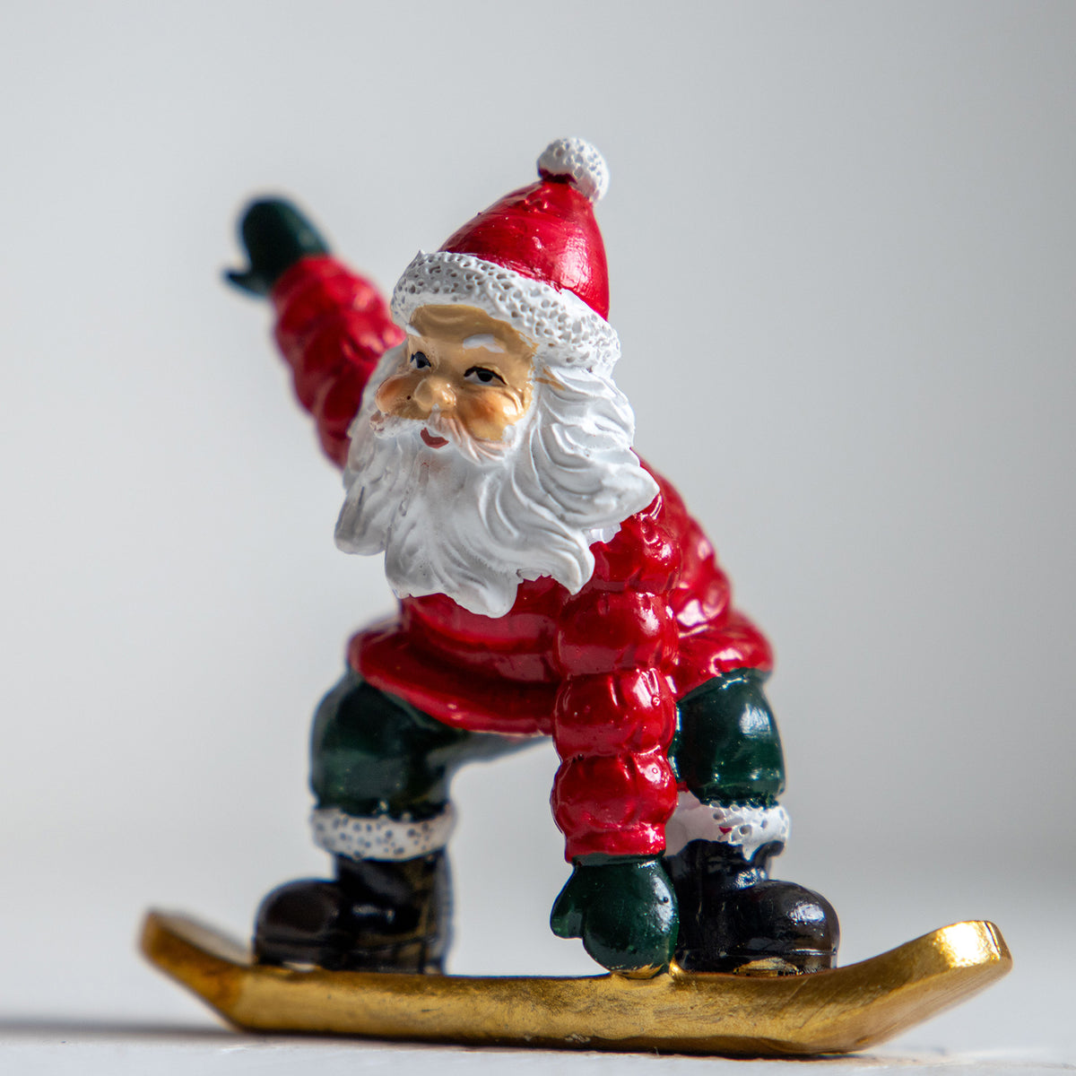 クリスマスドール　スポーツサンタ スノーボード