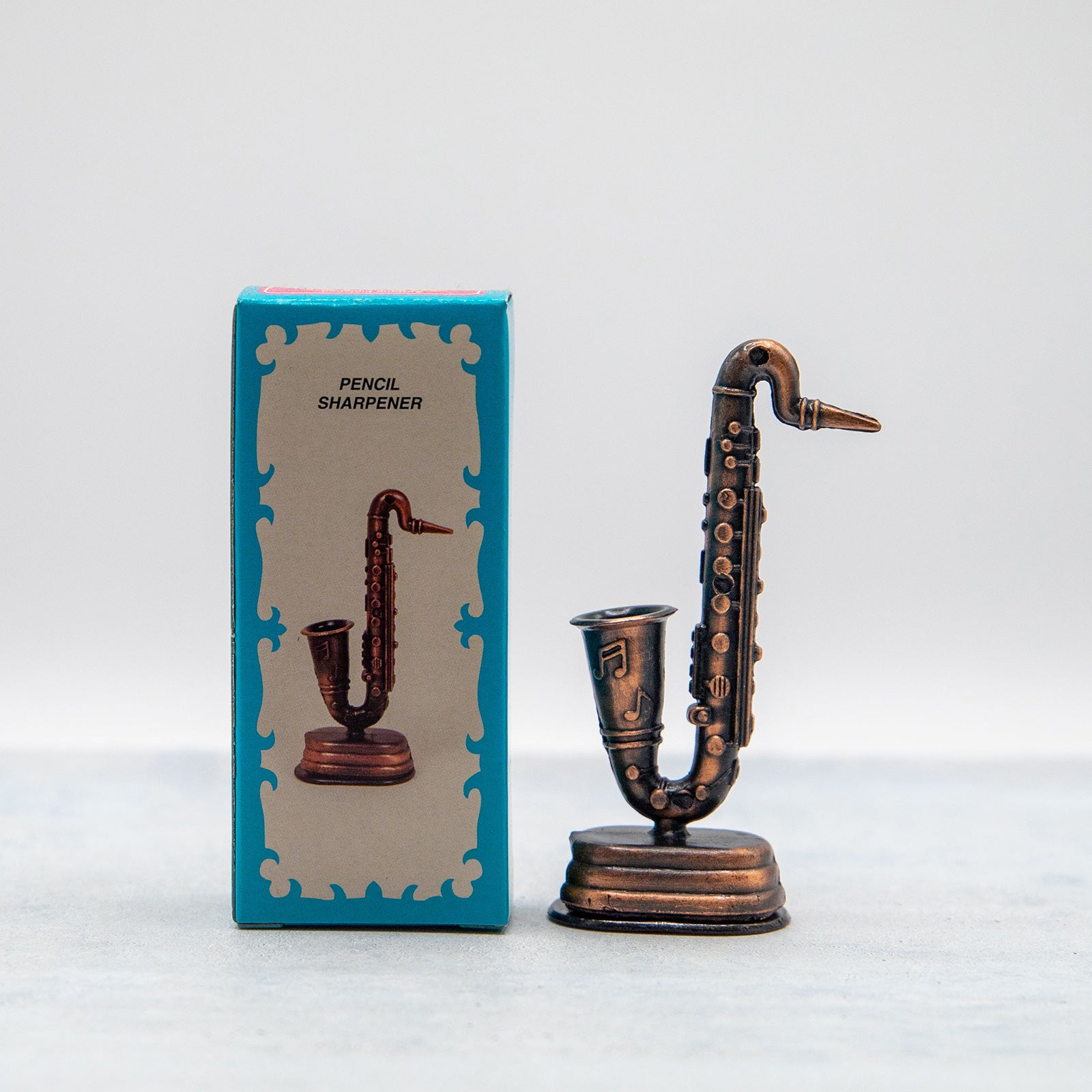 アンティークシャープナー　サックス