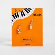 gargle/ガーグル　ミニ楽器 サックス ピアス