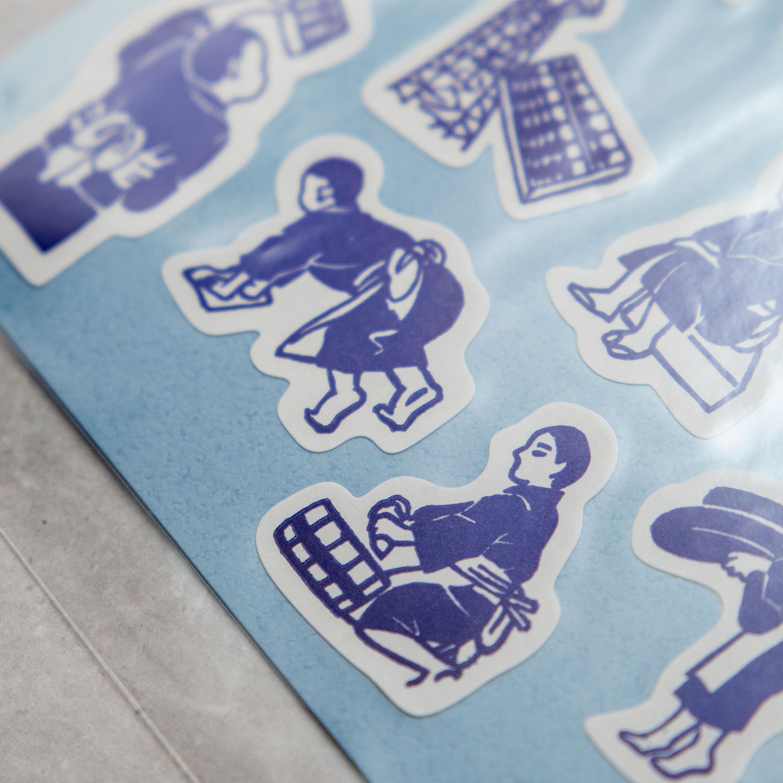 ナンシー関　丁稚シール(その壱)