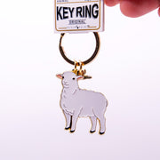 キーホルダー　アニマルキーリング ヒツジ