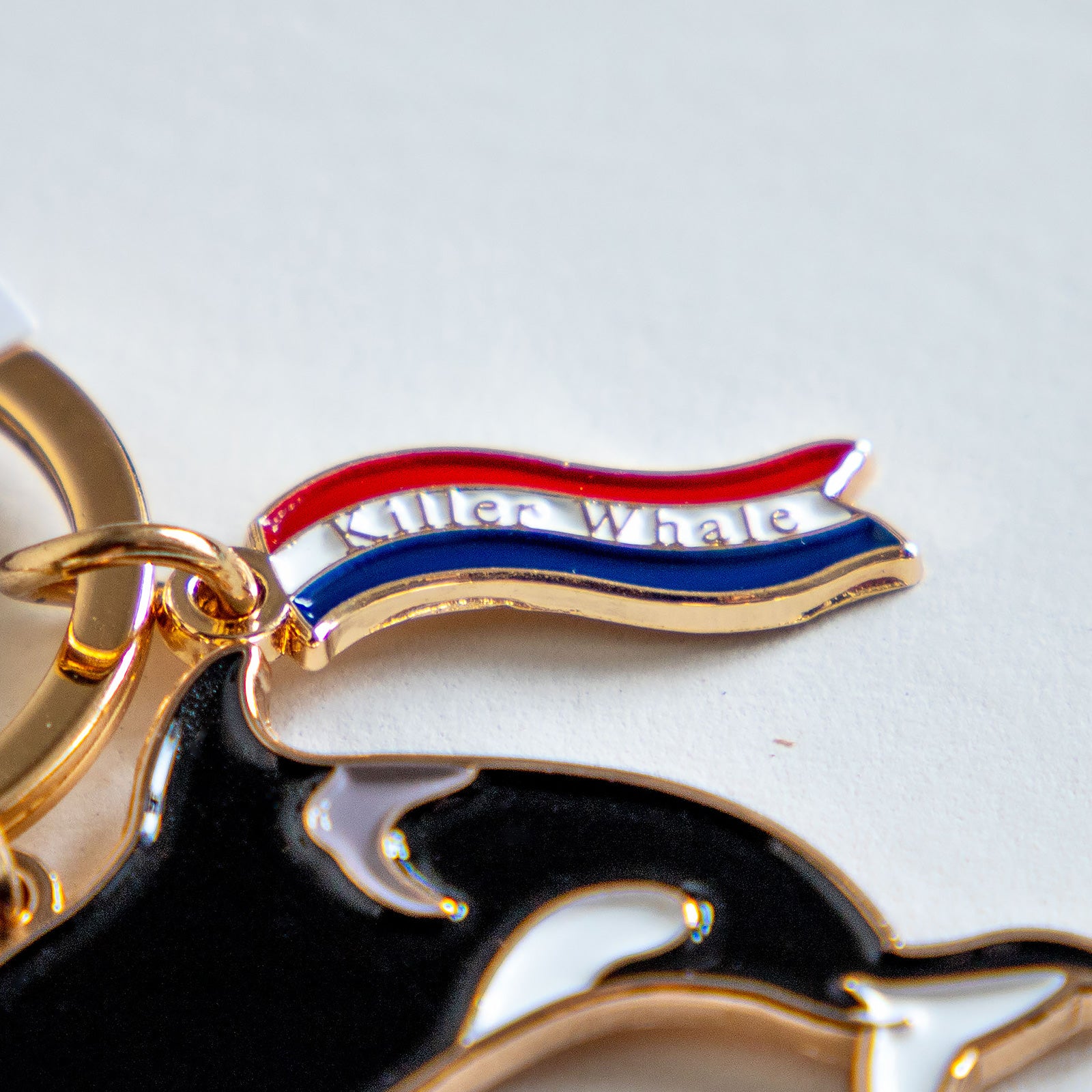 キーホルダー　アクアチックキーリング シャチ