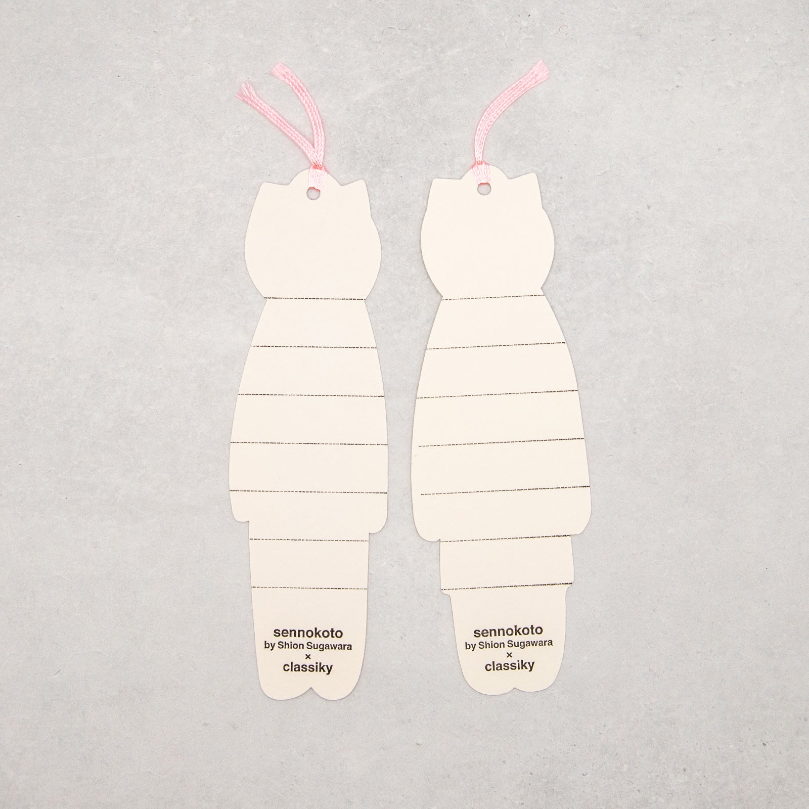 どーぶつしおり二枚入り(双子猫)