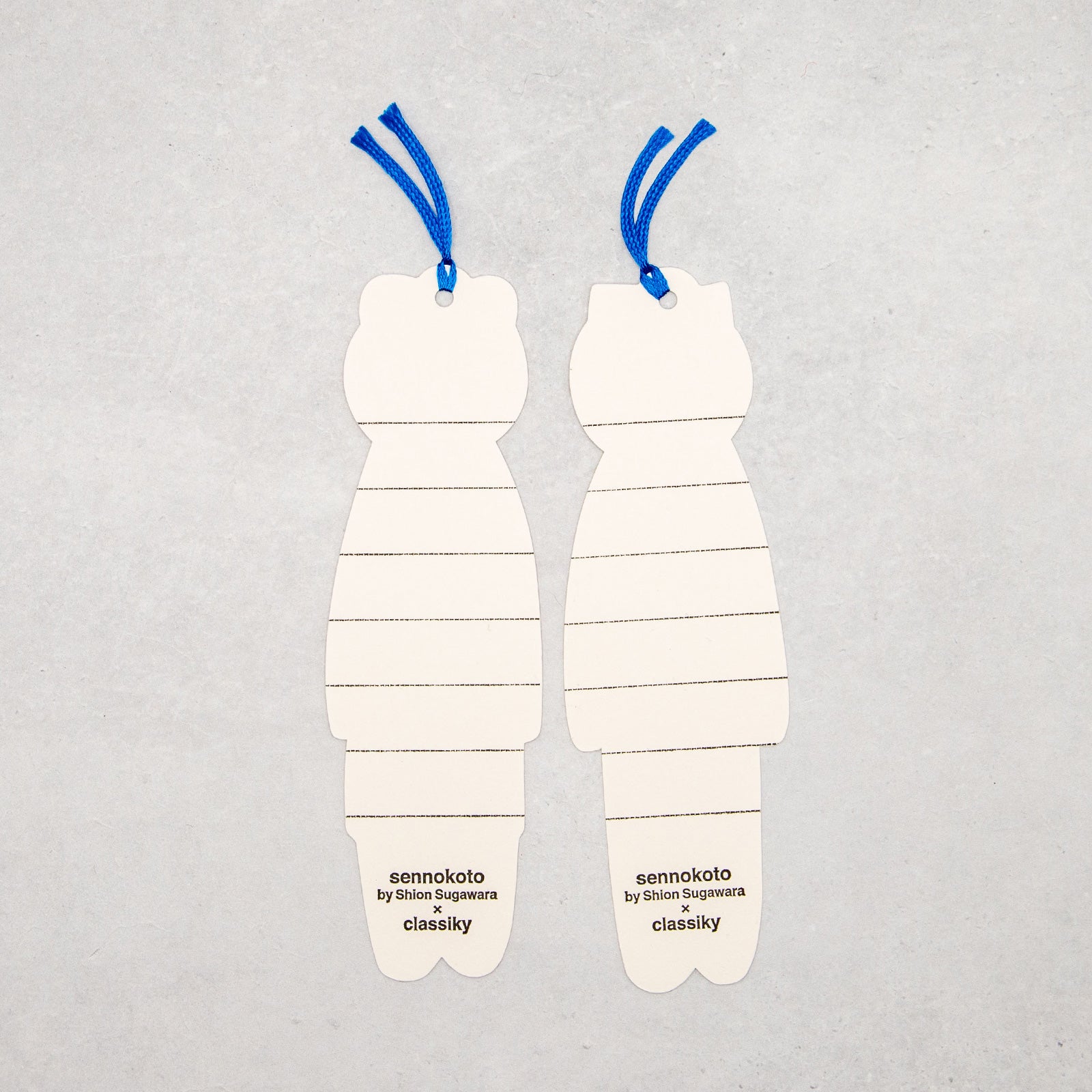 どーぶつしおり二枚入り (水着熊猫)