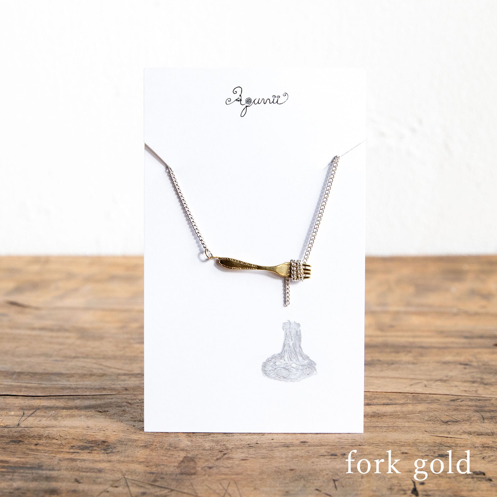 Aquvii / アクビ　pasta necklace