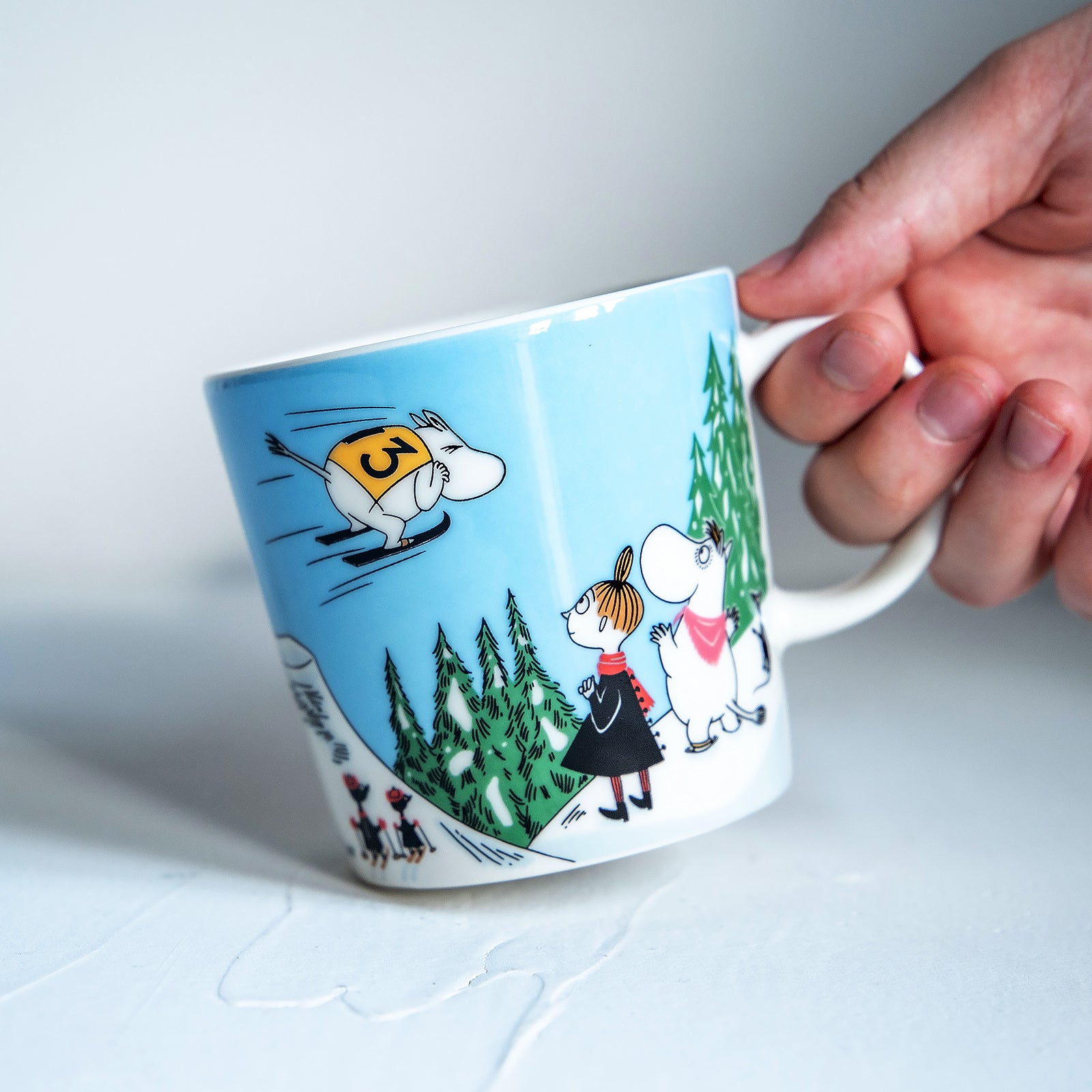 ARABIA/アラビア　Moomin ムーミン マグ スキージャンピング 2024 ウィンター