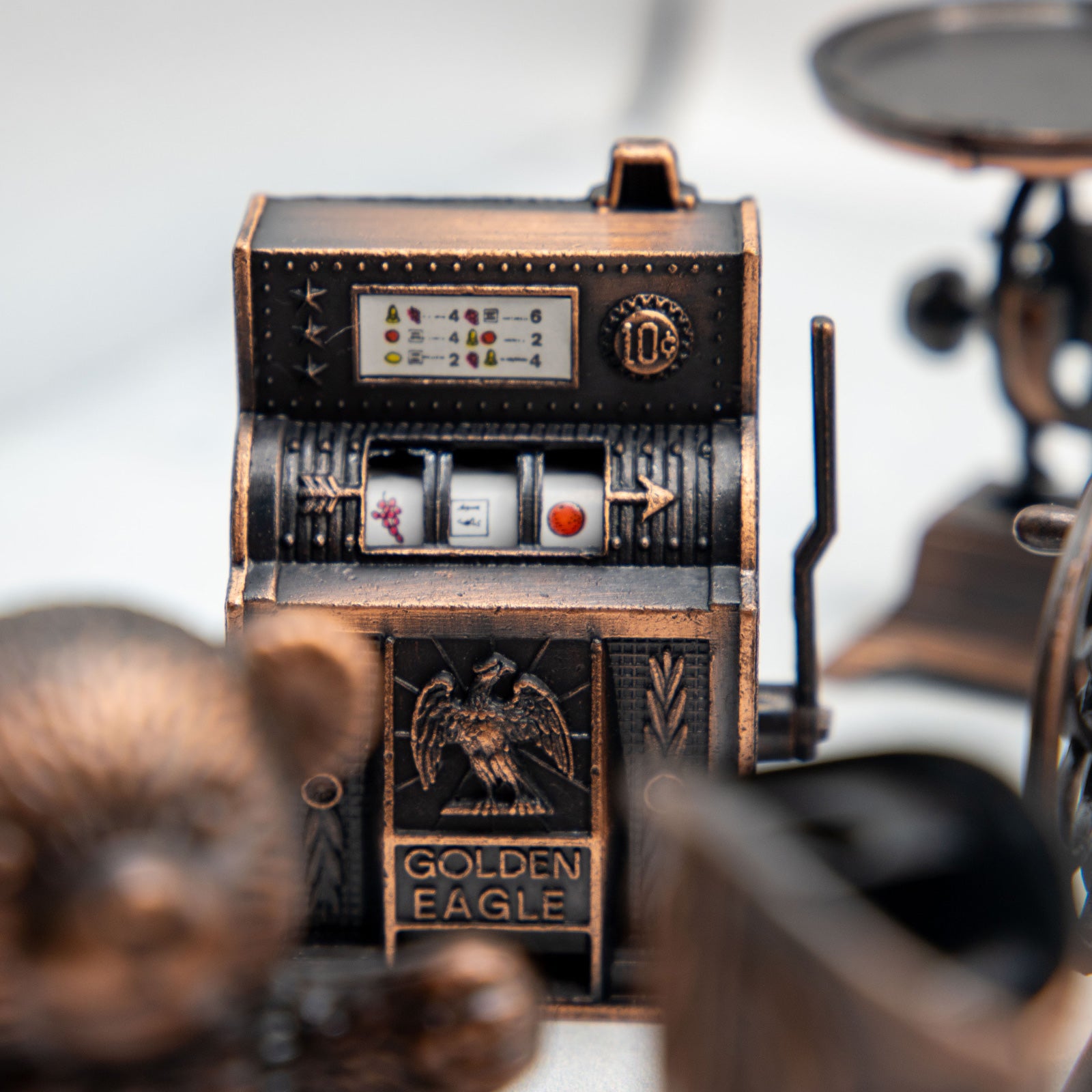 アンティークシャープナー スロットマシーン – ニコノマニマニ雑貨店