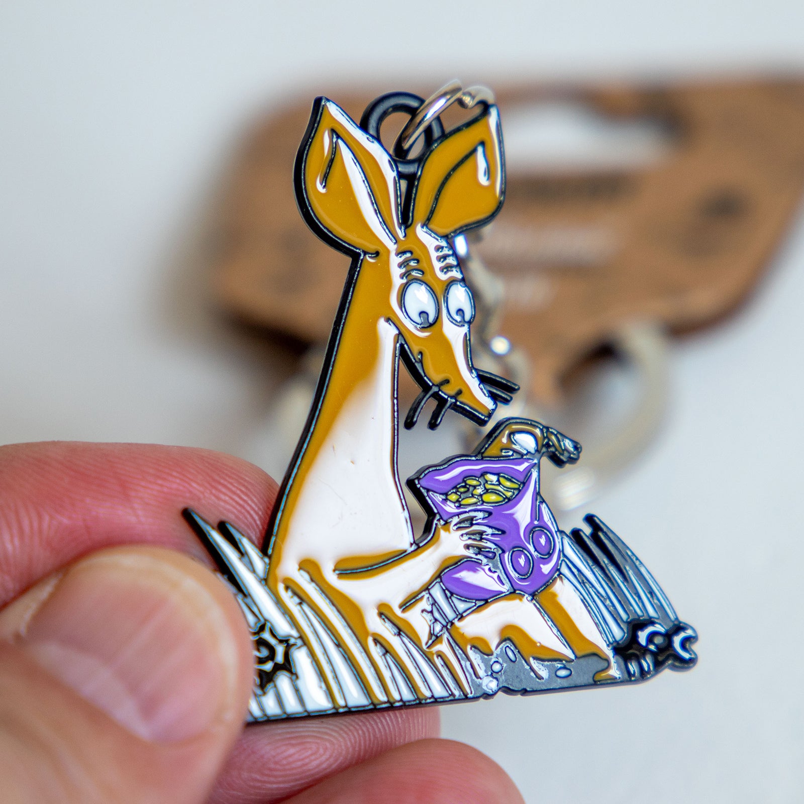 Moomin/ムーミン 　ビッグキャラクター キーリング スニフ