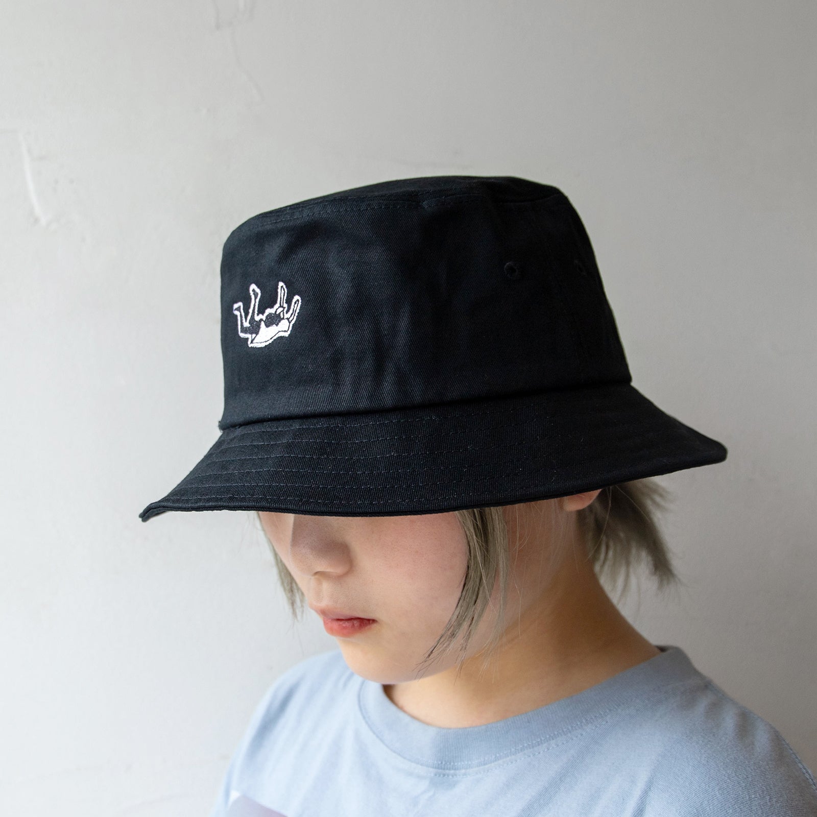 ニコノマニマニ雑貨店　オリジナル コットン ハット 転倒