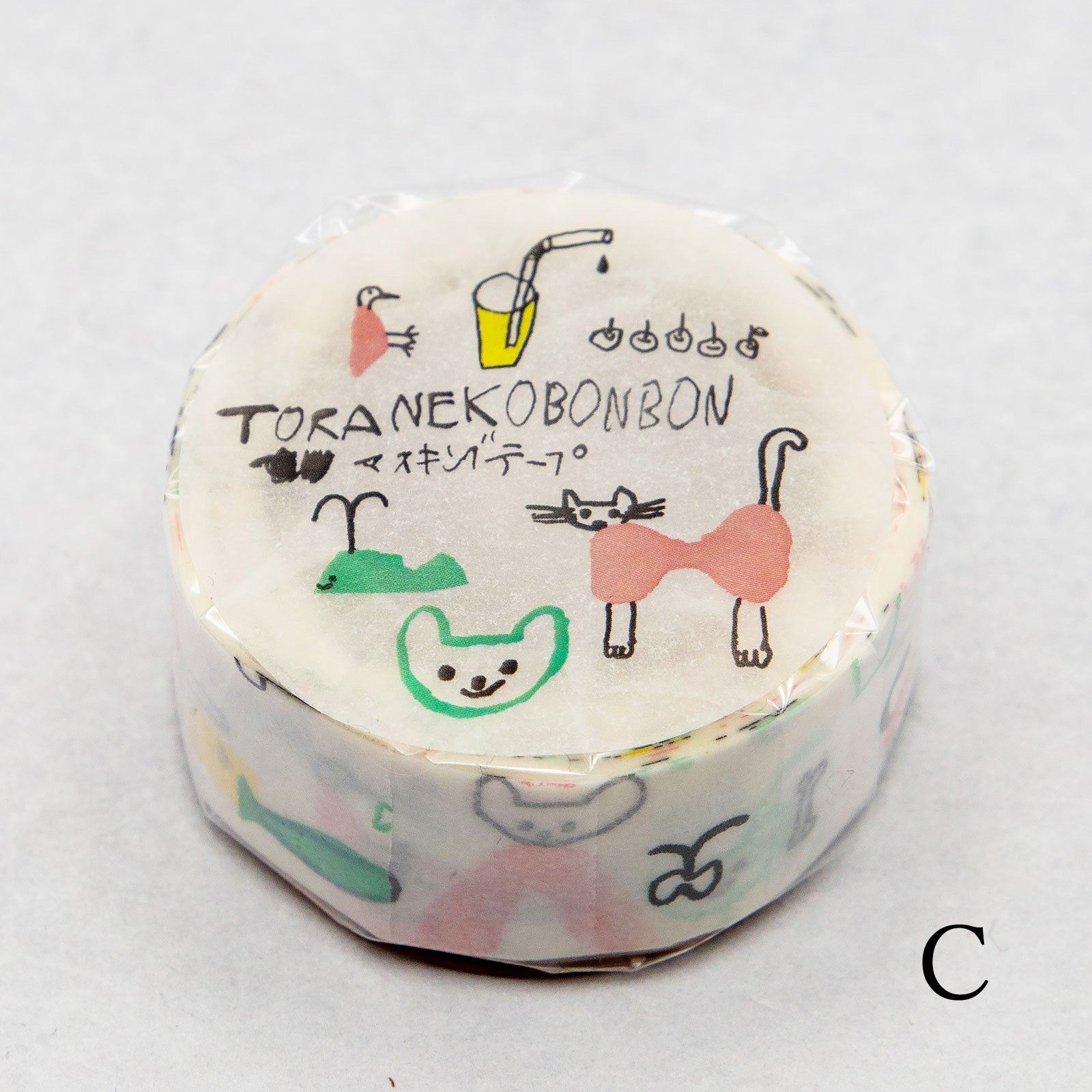 テープ・マスキングテープ Toraneko トラネコボンボン マスキングテープ18mm（記憶のモンプチ