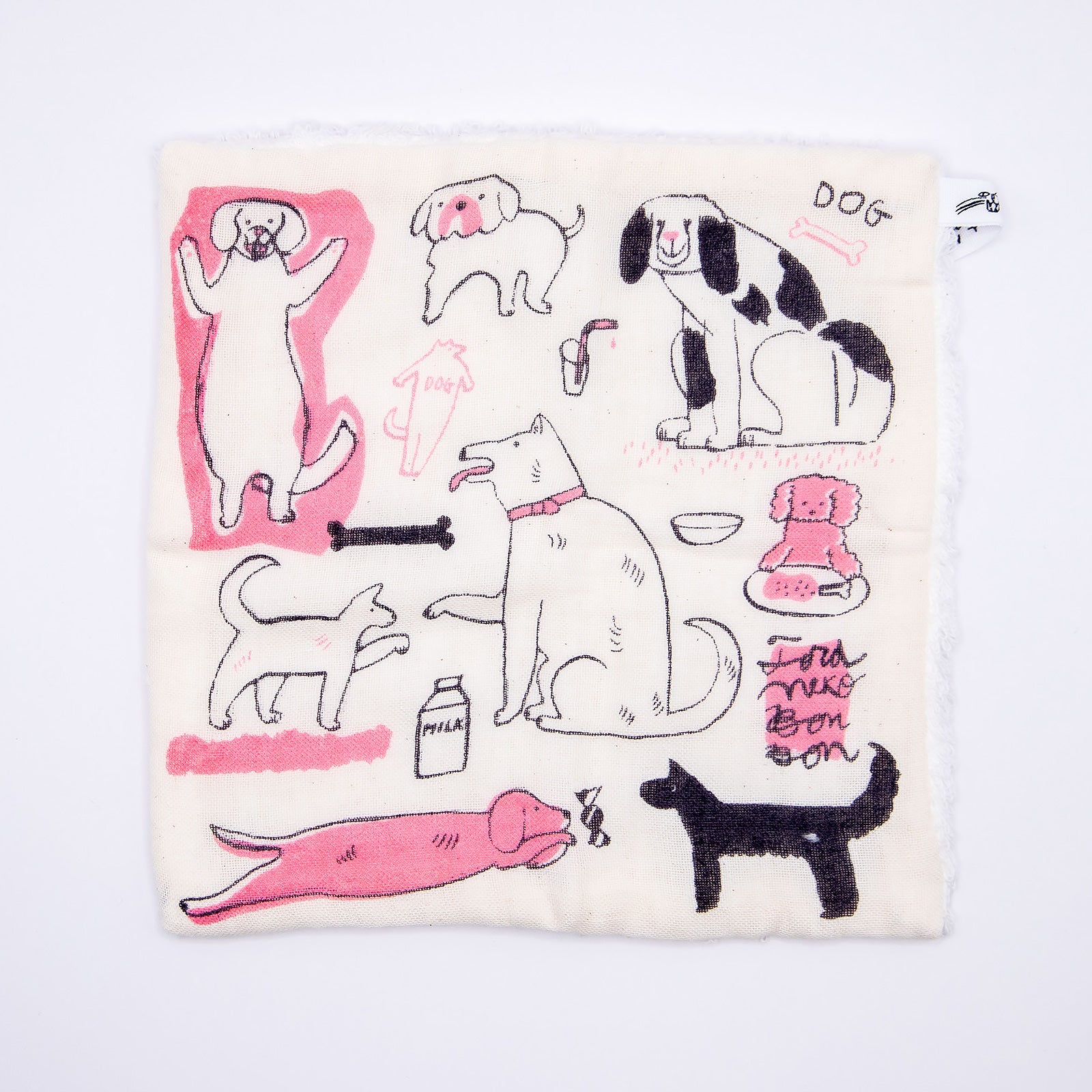 トラネコボンボン　パイルガーゼ ミニハンカチ