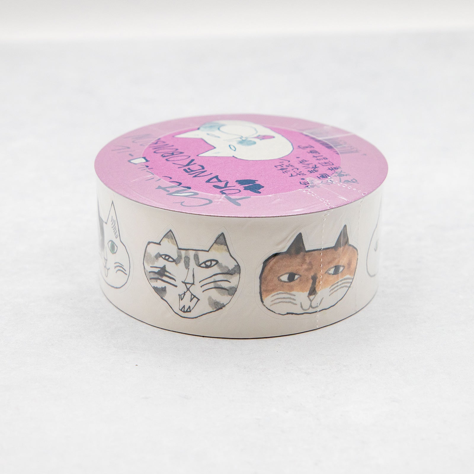 トラネコボンボン　シールロール30mm
